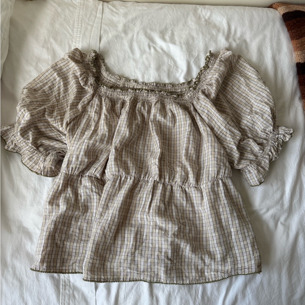 Old navy peasant blouse 2x